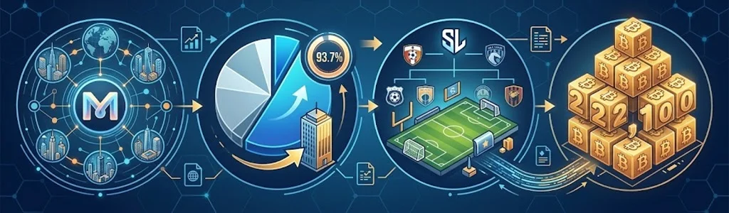 Super League shareholders approved a transaction that would give Metaplanet a 93.7% ownership stake, backed by 2,100 BTC and $2.5 million in cash.