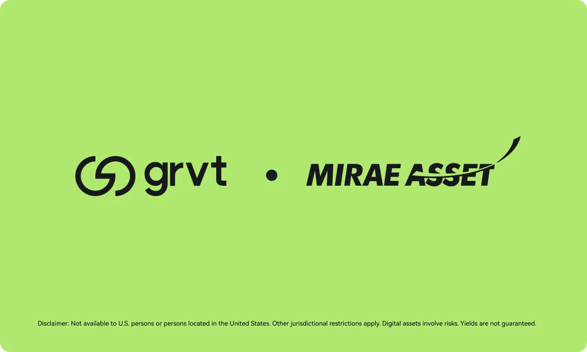 Mirae Asset and Grvt Begin Tokenized Notes Collaboration, Explore Further Products